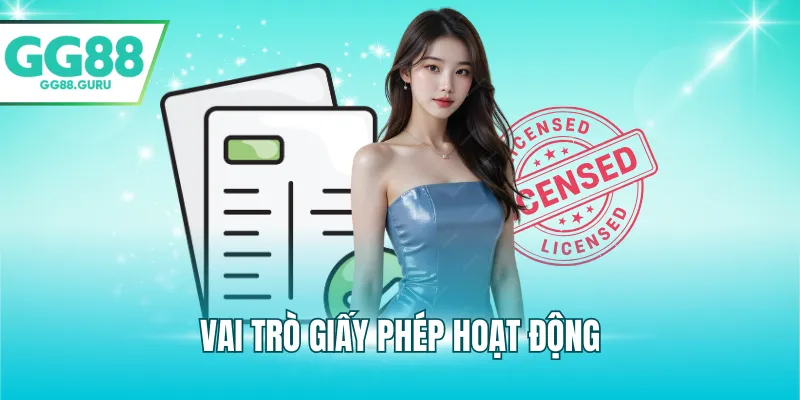Vai trò giấy phép hoạt động 